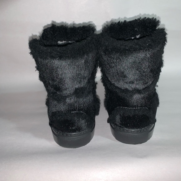 BALENCIAGA size 36 black ponyhide/shearling SNEAKS - Picture 7 of 16